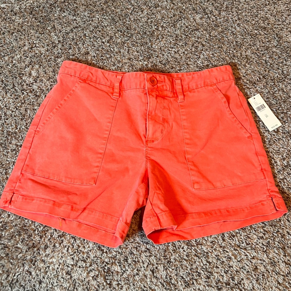 Sanctuary x Anthropologie‎ Shorts High Rise Red Vermillion Size 25